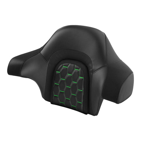 C.C. RIDER King Passenger Backrest King Touring Trunk Trunk Backrest For Touring Street Glide Road King Road Glide Electra Glide, 2014-2025