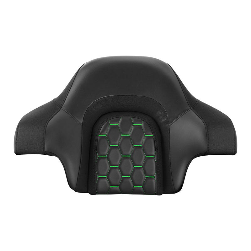 C.C. RIDER King Passenger Backrest King Touring Pack Trunk Backrest For Touring Road Glide Electra Glide Street Glide Road King, 2014-2025