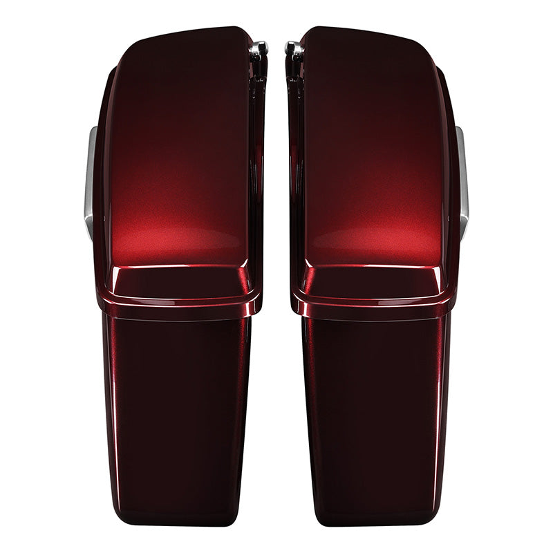 HR3Twisted Cherry Pearl Hard Saddlebags (Regular) For 14-23 Harley Touring