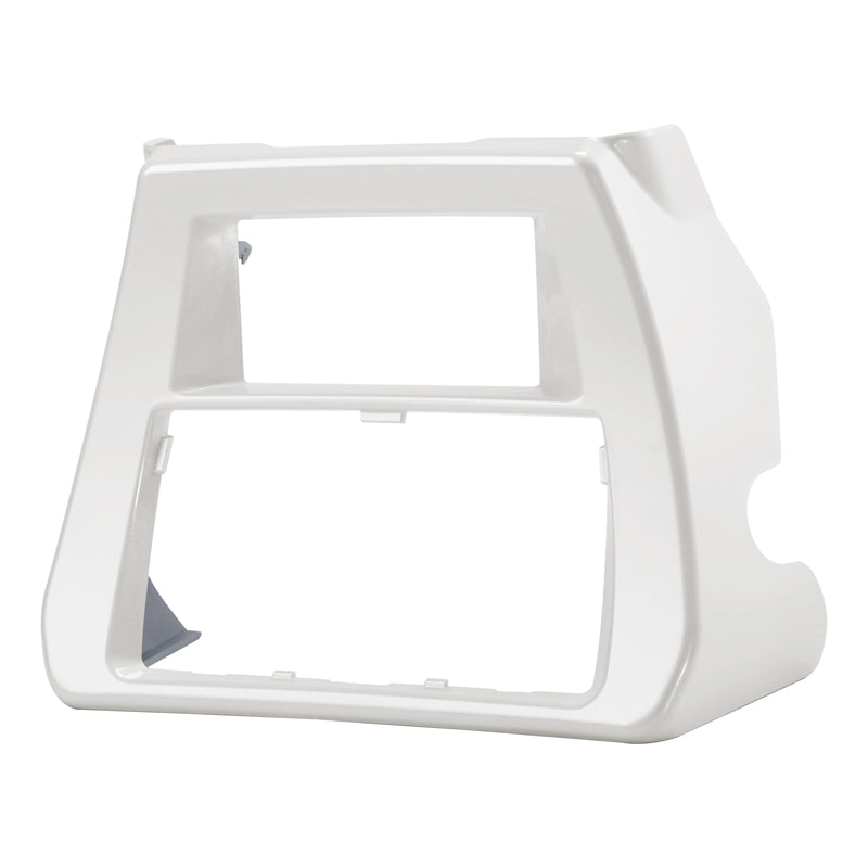 HR3 White Onyx Pearl Radiator Cap for HD 2024+Touring Bikes