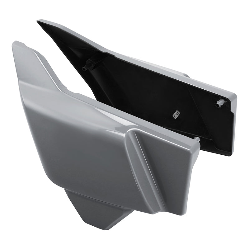 HR3 Billiard Gray Metallic Side Covers 2024 ROAD GLIDE( FLTRX)