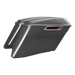 HR3 Charcoal Pearl CVO Stretched Saddlebags For 14-23 Harley Touring