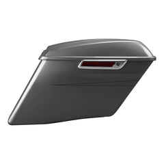 HR3 Charcoal Pearl CVO Stretched Saddlebags For 14-23 Harley Touring