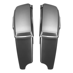 HR3 Charcoal Pearl CVO Stretched Saddlebags For 14-23 Harley Touring