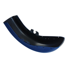 HR3 Superior Blue / Billet Silver Motorcycle 18" Front Mudguard Fender(can be installed with lighting) For Harley Touring Electra Glide Ultra Limited Tri Glide 14-23