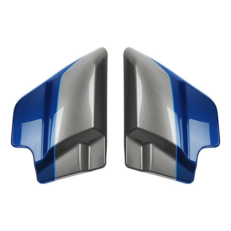 HR3 Superior Blue / Billet Silver Side Covers