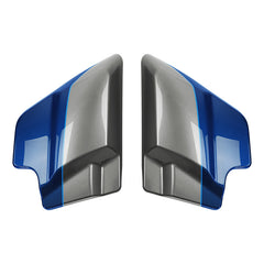 HR3 Superior Blue / Billet Silver Side Covers