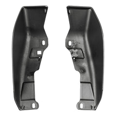 HR3 Superior Blue / Billet Silver Mid-Frame Air Deflectors For Harley Touring and Trike Models 09-24