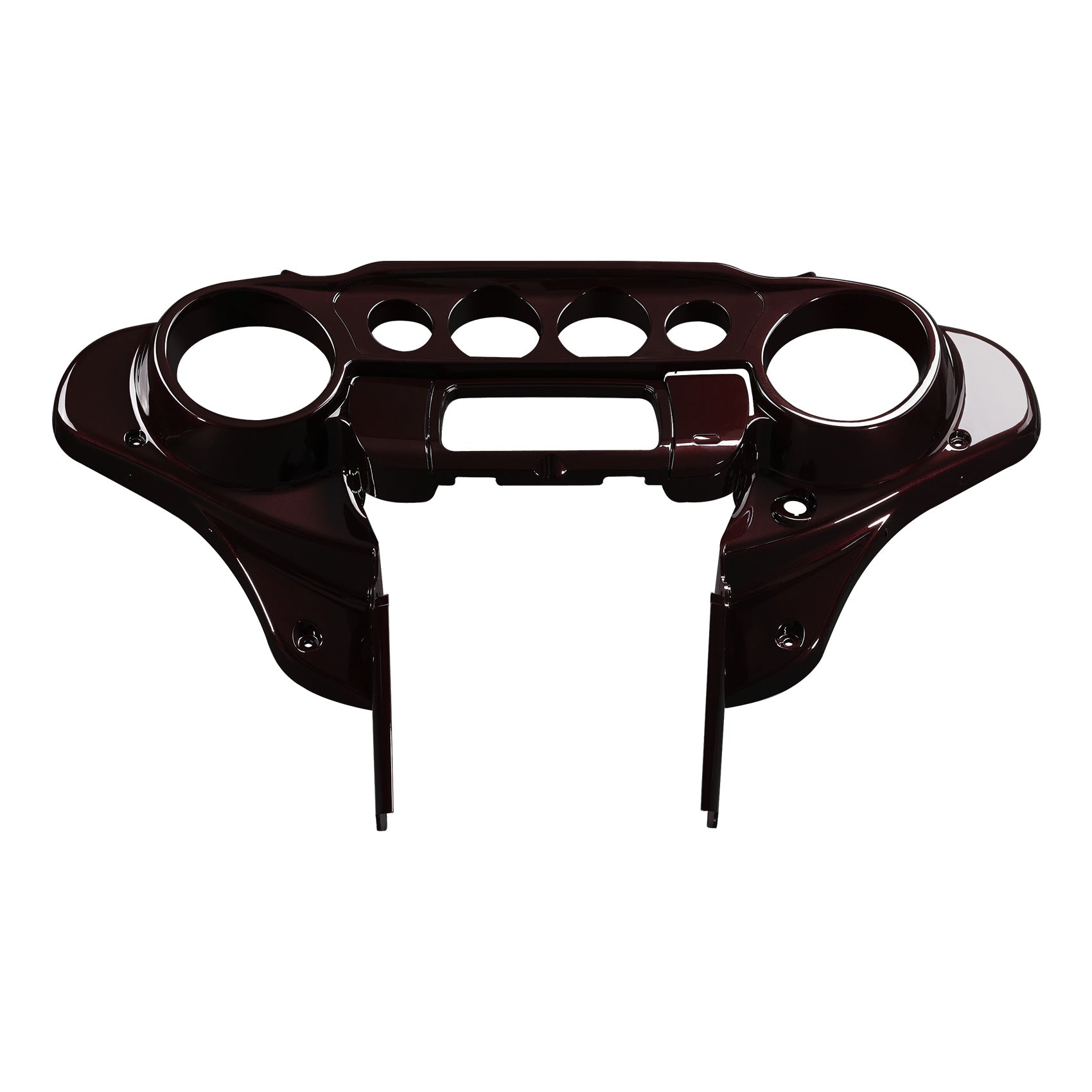 HR3 Midnight Crimson / Vivid Black Batwing Front Inner Fairing For STREET GLIDE SPECIAL 2022 ( FLHXS )