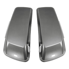 HR3 Superior Blue / Billet Silver Hard Saddlebags (Regular) For Harley Touring 14-23