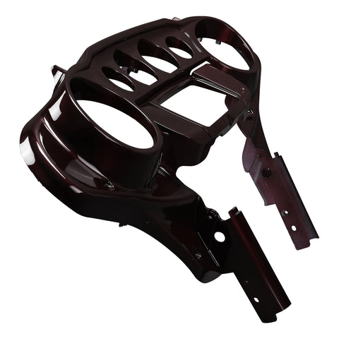 HR3 Midnight Crimson / Vivid Black Batwing Front Inner Fairing For STREET GLIDE SPECIAL 2022 ( FLHXS )