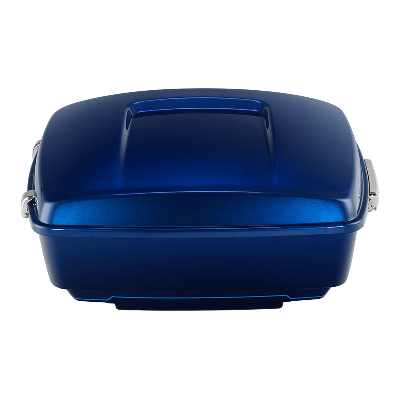 HR3 Superior Blue 2015UL 13.7" King Size Touring Trunkk Luggage For 14-24 Harley Touring