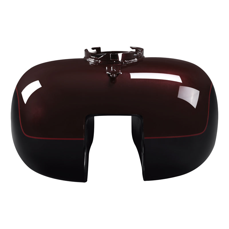 HR3 Midnight Crimson / Vivid Black Fuel Gas Tank For 2008-2023 Harley Touring Models