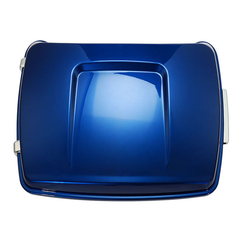 HR3 Superior Blue 2015UL 13.7" King Size Touring Trunkk Luggage For 14-24 Harley Touring
