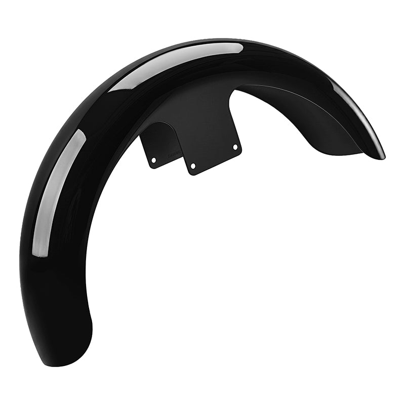 HR3 Vivid Black 21" Wrap Front Fender Fit For Harley Touring 2014-2023