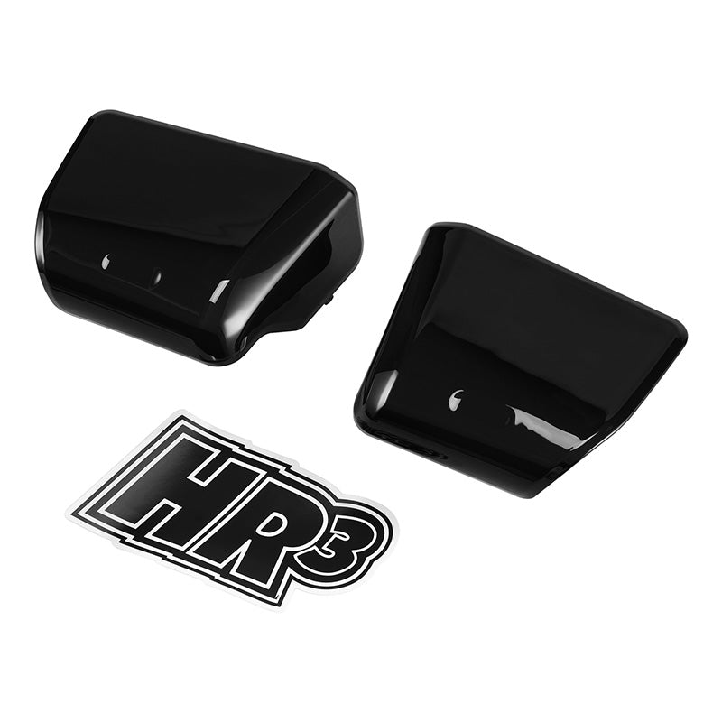 HR3 Vivid Black Glove Box Doors for HD Road Glide 2024+
