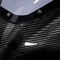 HR3 Carbon Fiber Vivid Black Headlight Fairing & Windshield Fit For Harley Softail FXBB FXLR 2018-later