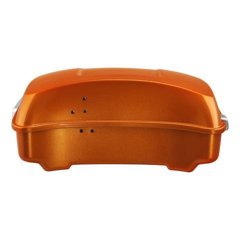 HR3 Amber Whiskey 2014SG 10.7" Chopped Style Touring Trunk Luggage For Harley Touring 2014-2024