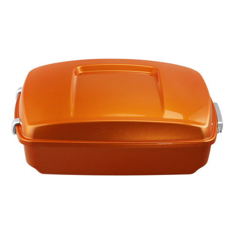 HR3 Amber Whiskey 2014SG 10.7" Chopped Style Touring Trunk Luggage For Harley Touring 2014-2024