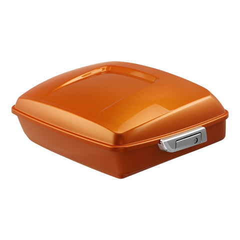 HR3 Amber Whiskey 2014SG 10.7" Chopped Style Touring Trunk Luggage For Harley Touring 2014-2024