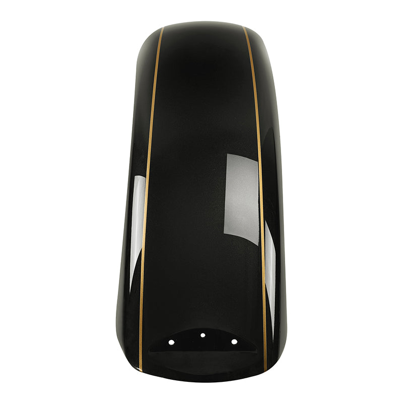 HR3 Black Quartz 2016UL Motorcycle 18" Front Mudguard Fender(can be installed with lighting)For Harley Touring Electra Glide Ultra Limited Tri Glide 14-23