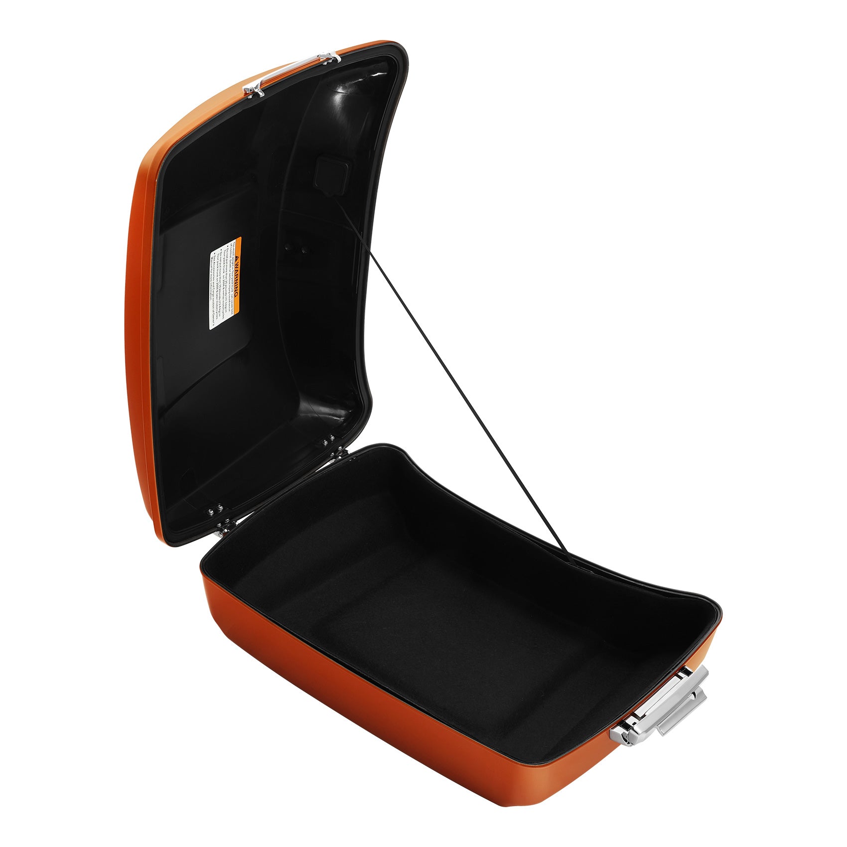 HR3 Amber Whiskey 2014SG 10.7" Chopped Style Touring Trunk Luggage For Harley Touring 2014-2024