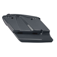 HR3 Gunship Gray 5" Stretched Extended Saddlebags FOR Harley Touring 2014-2023