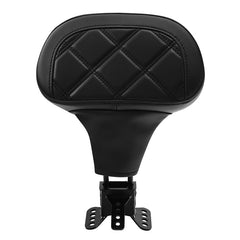 C.C. RIDER Rider Backrest 2 Up Seat Driver Backrest Pad For Harley Touring CVO Electra Glide Road King Street Glide Road Glide, 1988-2025