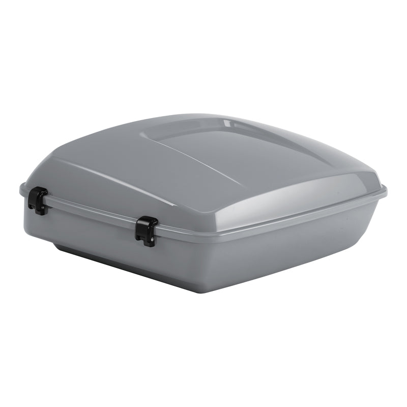 HR3 Billiard Gray 10.7" Chopped Style Touring Trunk Luggage For 23+ Harley Touring