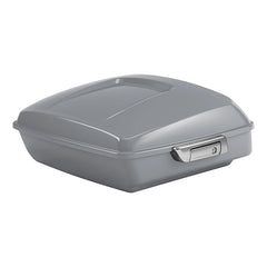 HR3 Billiard Gray 10.7" Chopped Style Touring Trunk Luggage For 23+ Harley Touring