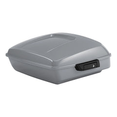 HR3 Billiard Gray 10.7" Chopped Style Touring Trunk Luggage For 23+ Harley Touring