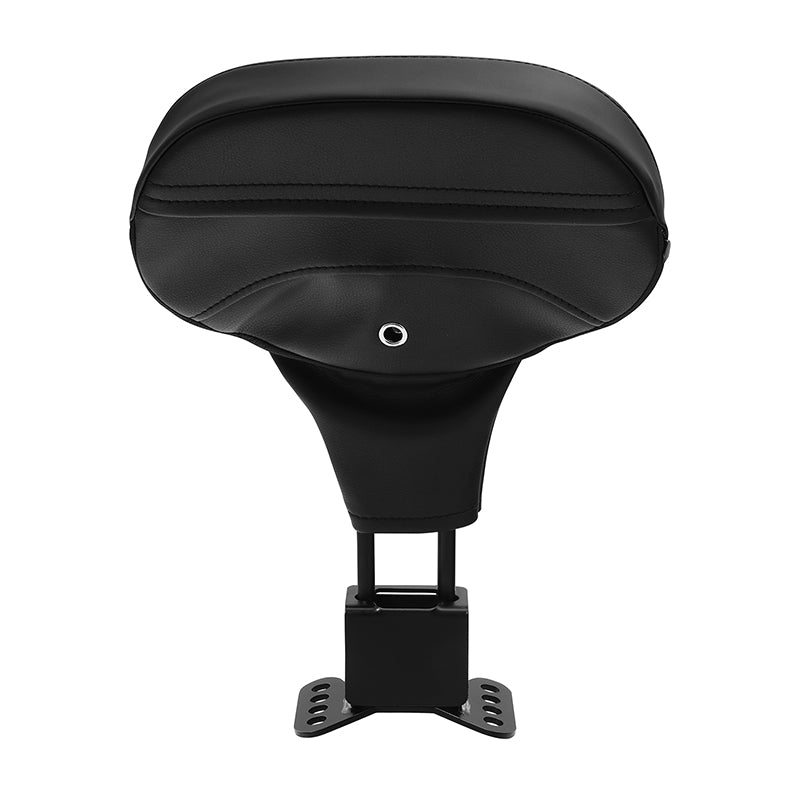 C.C. RIDER Rider Backrest 2 Up Seat Driver Backrest Pad For Harley Touring CVO Electra Glide Road King Street Glide Road Glide, 1988-2025