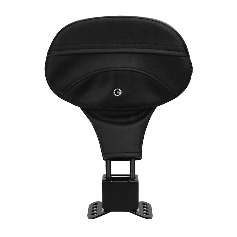 C.C. RIDER Rider Backrest 2 Up Seat Driver Backrest Pad For Harley Touring CVO Electra Glide Road King Street Glide Road Glide, 1988-2025