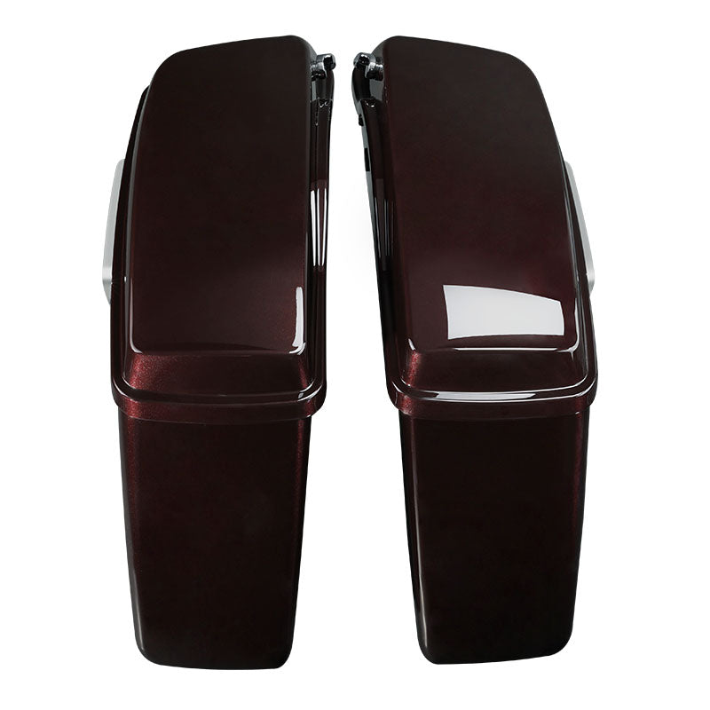 HR3 Midnight Crimson / Vivid Black Hard Saddlebags (Regular) For 14-23 Harley Touring