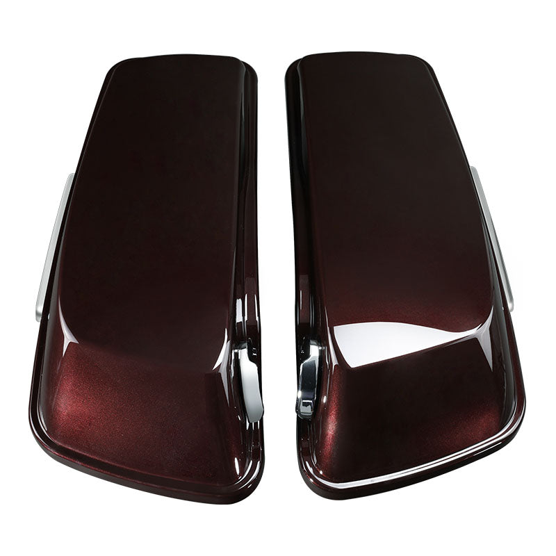 HR3 Midnight Crimson / Vivid Black Hard Saddlebags (Regular) For 14-23 Harley Touring
