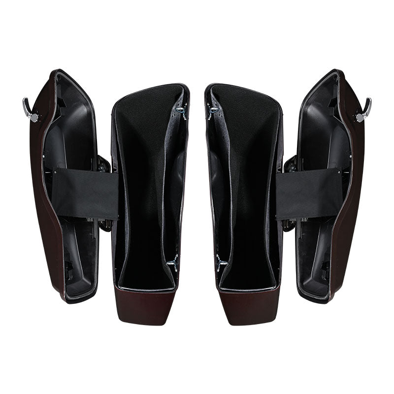 HR3 Midnight Crimson / Vivid Black Hard Saddlebags (Regular) For 14-23 Harley Touring