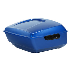 HR3 Blue Burst King Size Touring Trunk Luggage For Harley Touring 14-24