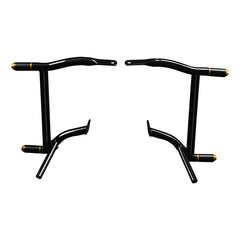 CUSTOM CHROME Rear Saddlebag Support Guards Rails Fit For Harley Touring '09-'23.5