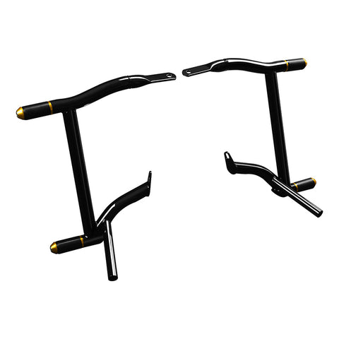 CUSTOM CHROME Rear Saddlebag Support Guards Rails Fit For Harley Touring '09-'23.5