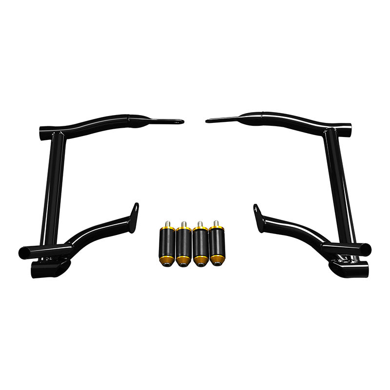 CUSTOM CHROME Rear Saddlebag Support Guards Rails Fit For Harley Touring '09-'23.5