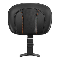 C.C. RIDER Rider Backrest Driver Backrest Pad For Harley Touring CVO Street Glide Road Glide Electra Glide Road King, 2009-2023