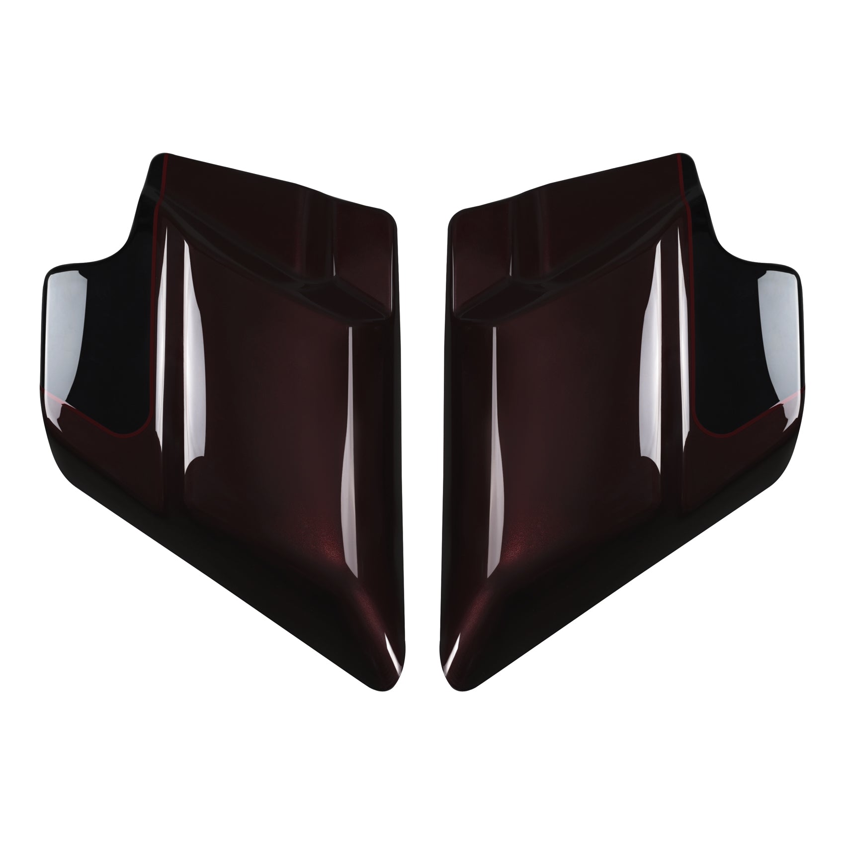 HR3 Midnight Crimson / Vivid Black 2022UL Side Covers ULTRA LIMITED 2022 (FLHTK)