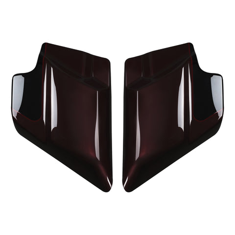 HR3 Midnight Crimson / Vivid Black 2022UL Side Covers ULTRA LIMITED 2022 (FLHTK)