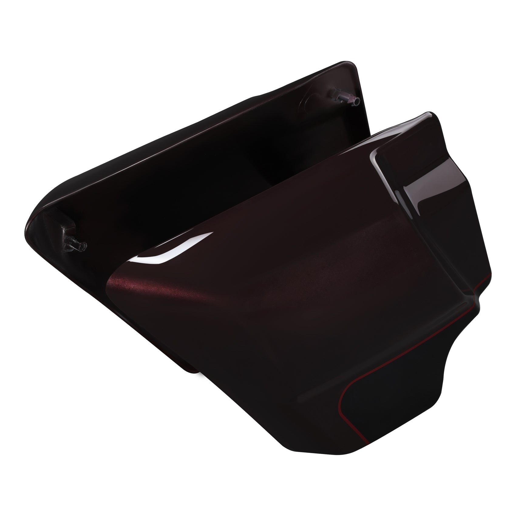 HR3 Midnight Crimson / Vivid Black 2022UL Side Covers ULTRA LIMITED 2022 (FLHTK)
