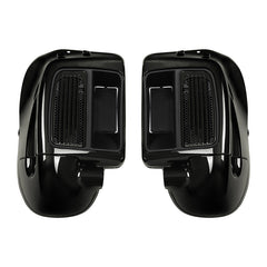HR3 Black Quartz 2016UL Vented Lower Fairing Kit For Harley Touring Models 2014-2023 (Fits water cooled models)