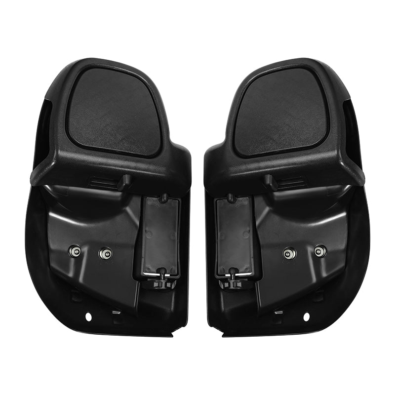 HR3 Black Quartz 2016UL Vented Lower Fairing Kit For Harley Touring Models 2014-2023 (Fits water cooled models)