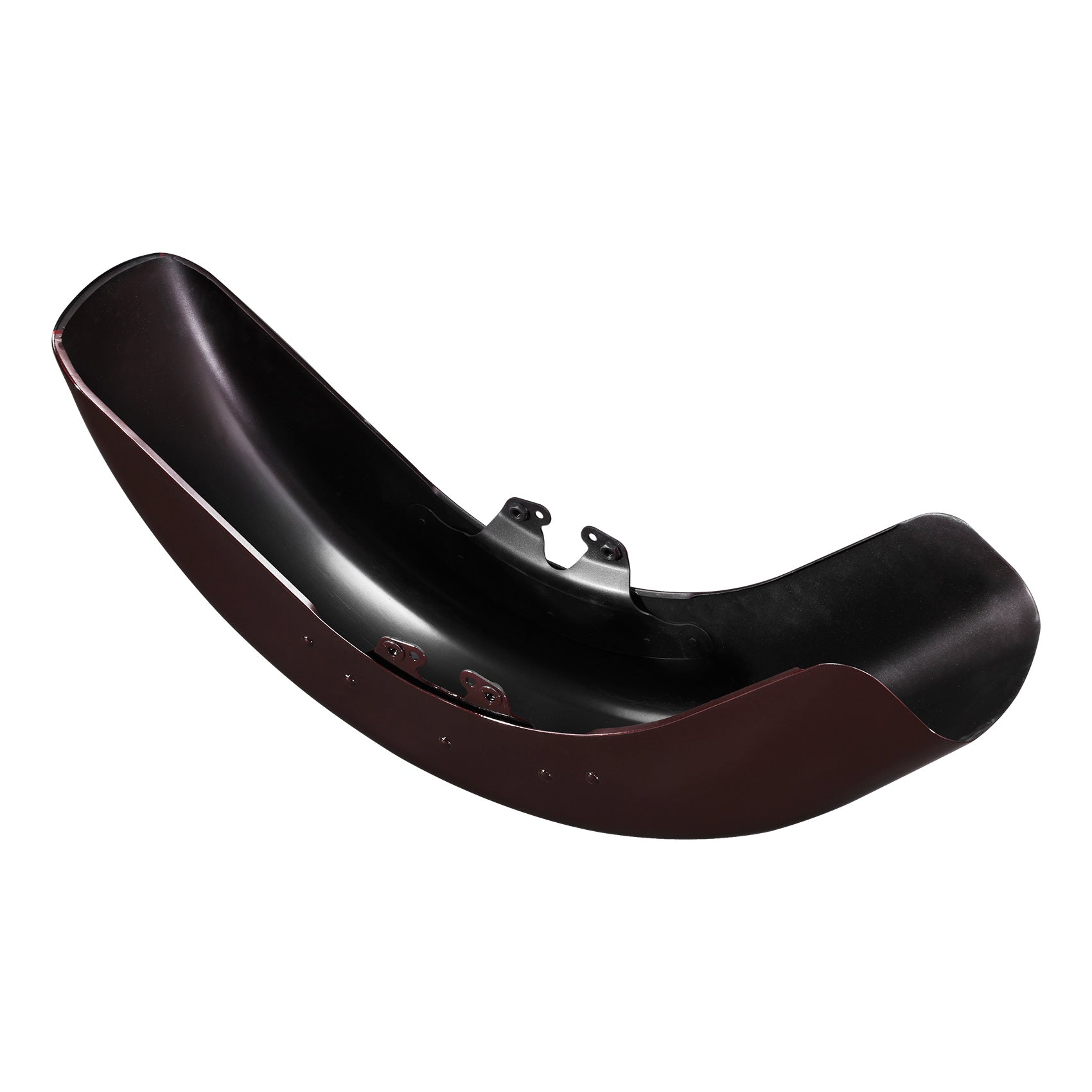 HR3 Midnight Crimson / Vivid Black 2022UL Motorcycle 18" Wide Tire Front Mudguard Fender For Harley Touring Models 2014-2023