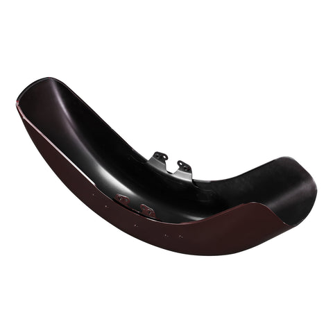 HR3 Midnight Crimson / Vivid Black 2022UL Motorcycle 18" Wide Tire Front Mudguard Fender For Harley Touring Models 2014-2023