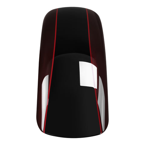 HR3 Midnight Crimson / Vivid Black 2022UL Motorcycle 18" Wide Tire Front Mudguard Fender For Harley Touring Models 2014-2023