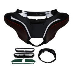 HR3 Midnight Crimson / Vivid Black 2022UL Outer Batwing Fairing Cowl Upper ULTRA LIMITED 2022 (FLHTK)